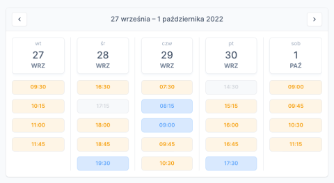 Medical exmination booking system